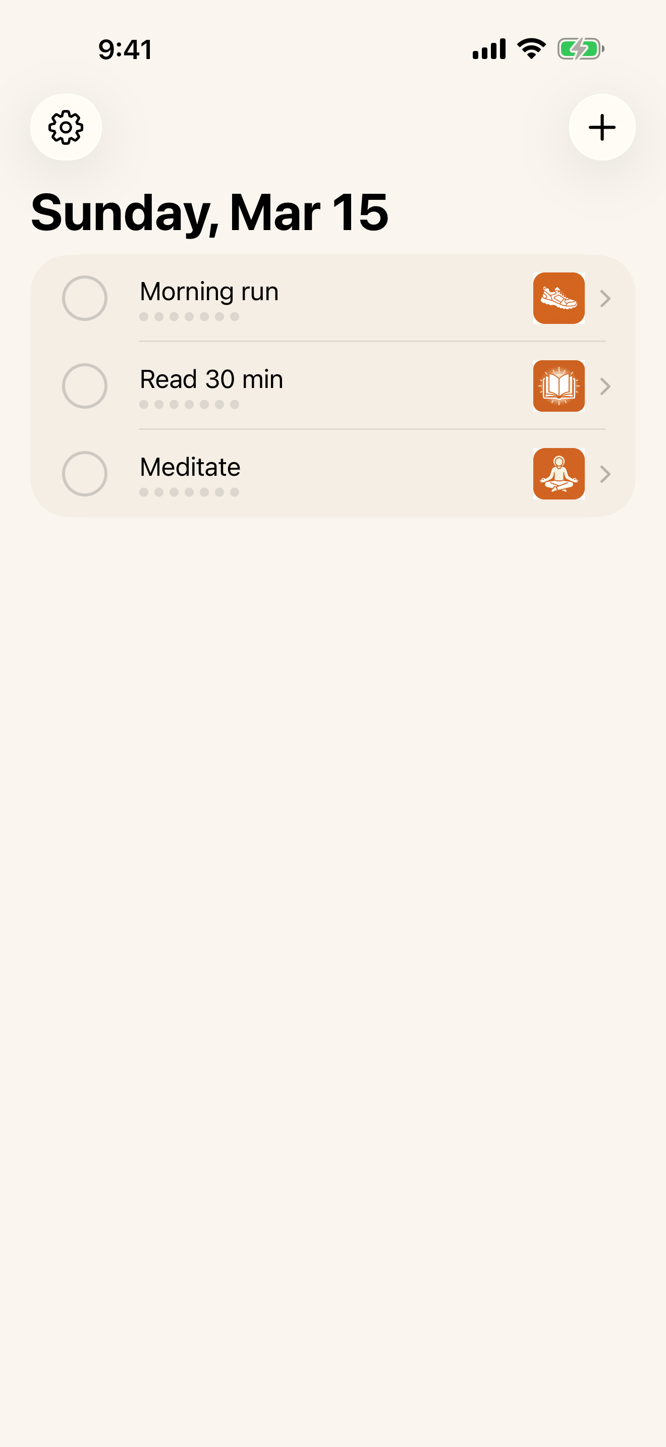 Progreso, no perfección.